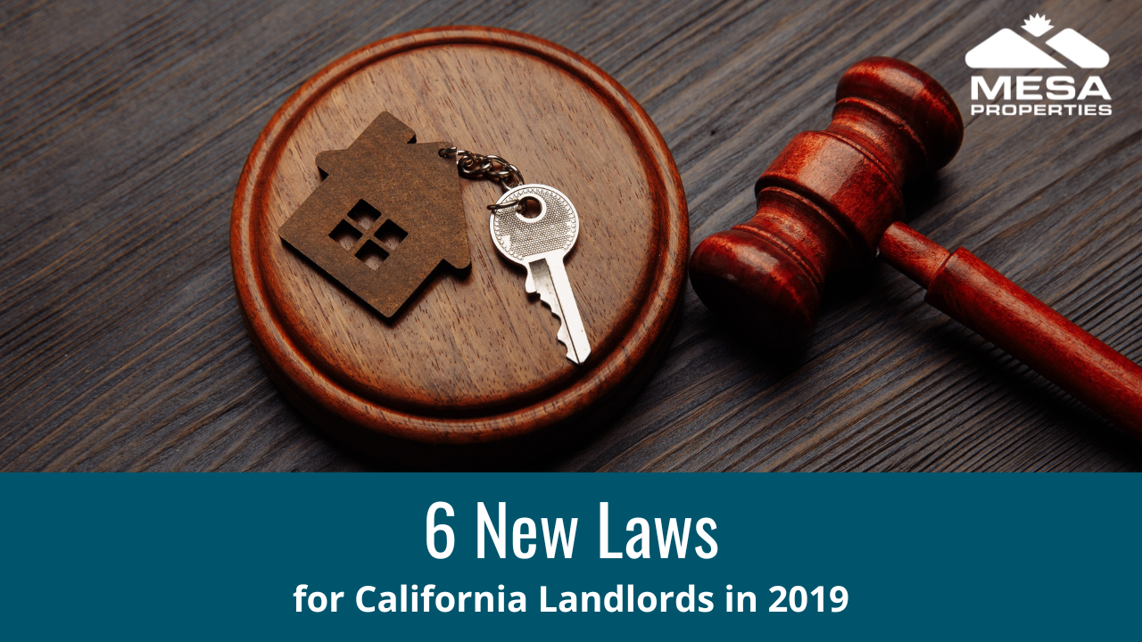 6 New California Real Estate Laws for 2019